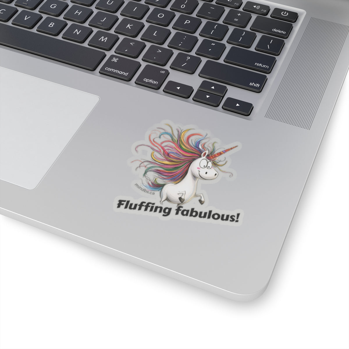 Fluffin Fabulous Unicorn Stickers | Cheerful Décor for Laptops, Water Bottles, Planners, Gifts