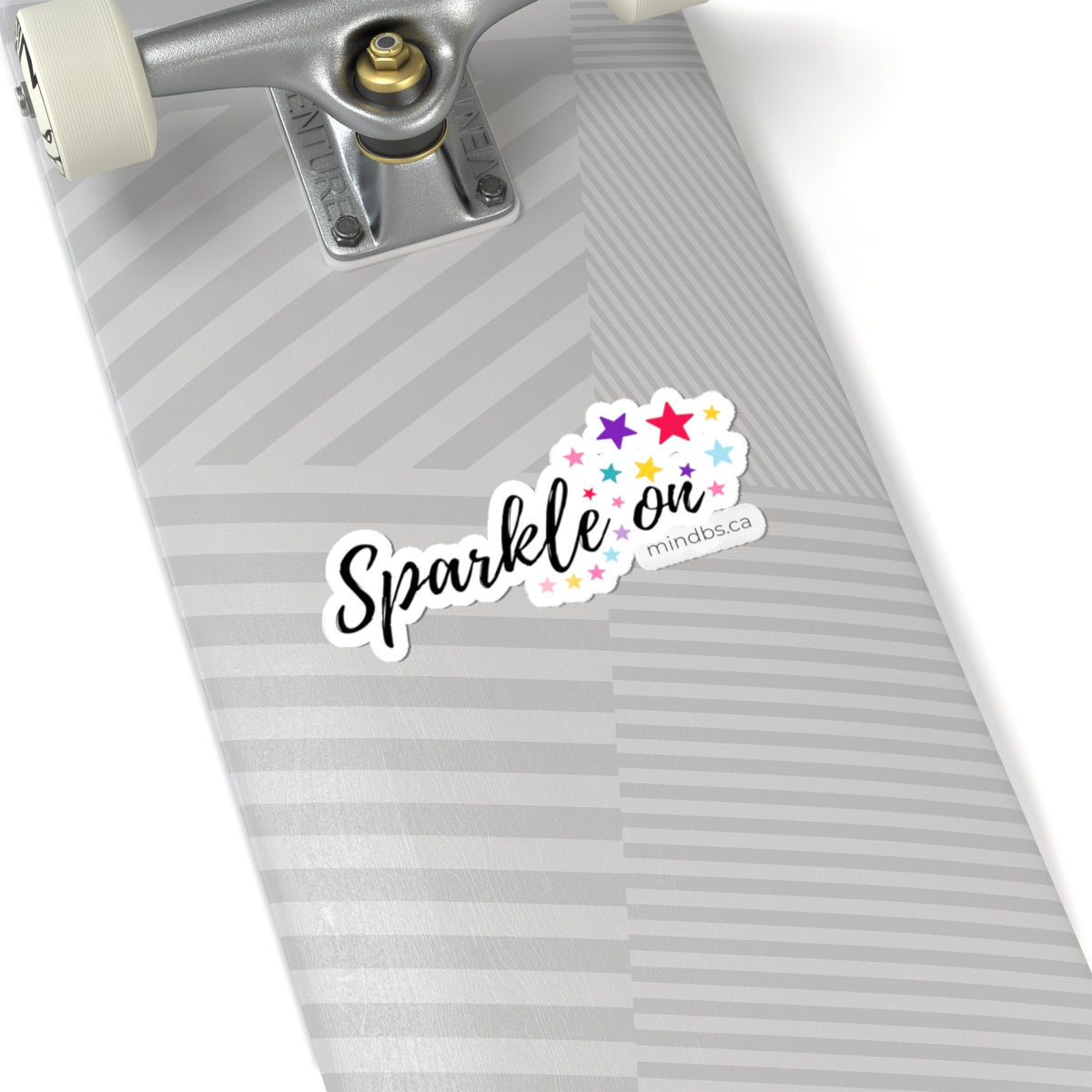 Sparkle On Kiss-Cut Stickers | Colorful Star Decals for Laptops, Journals, Bumpers, Gifts, Party Favors