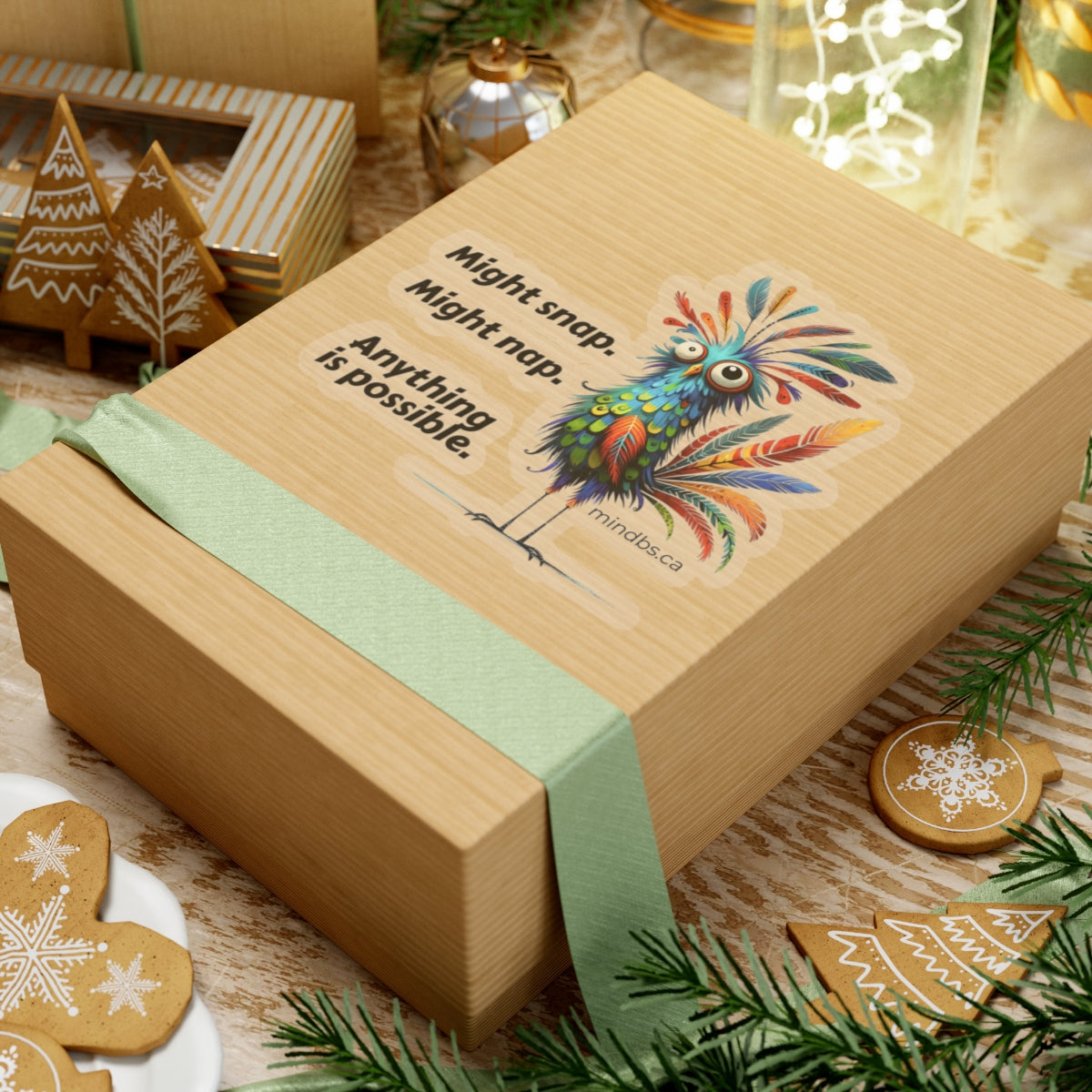 Colorful Animal Quote Stickers, Inspirational Laptop Decor, Fun Wall Art, Unique Gift for Friends, Cheerful Home Decor, Playful Nature Decor