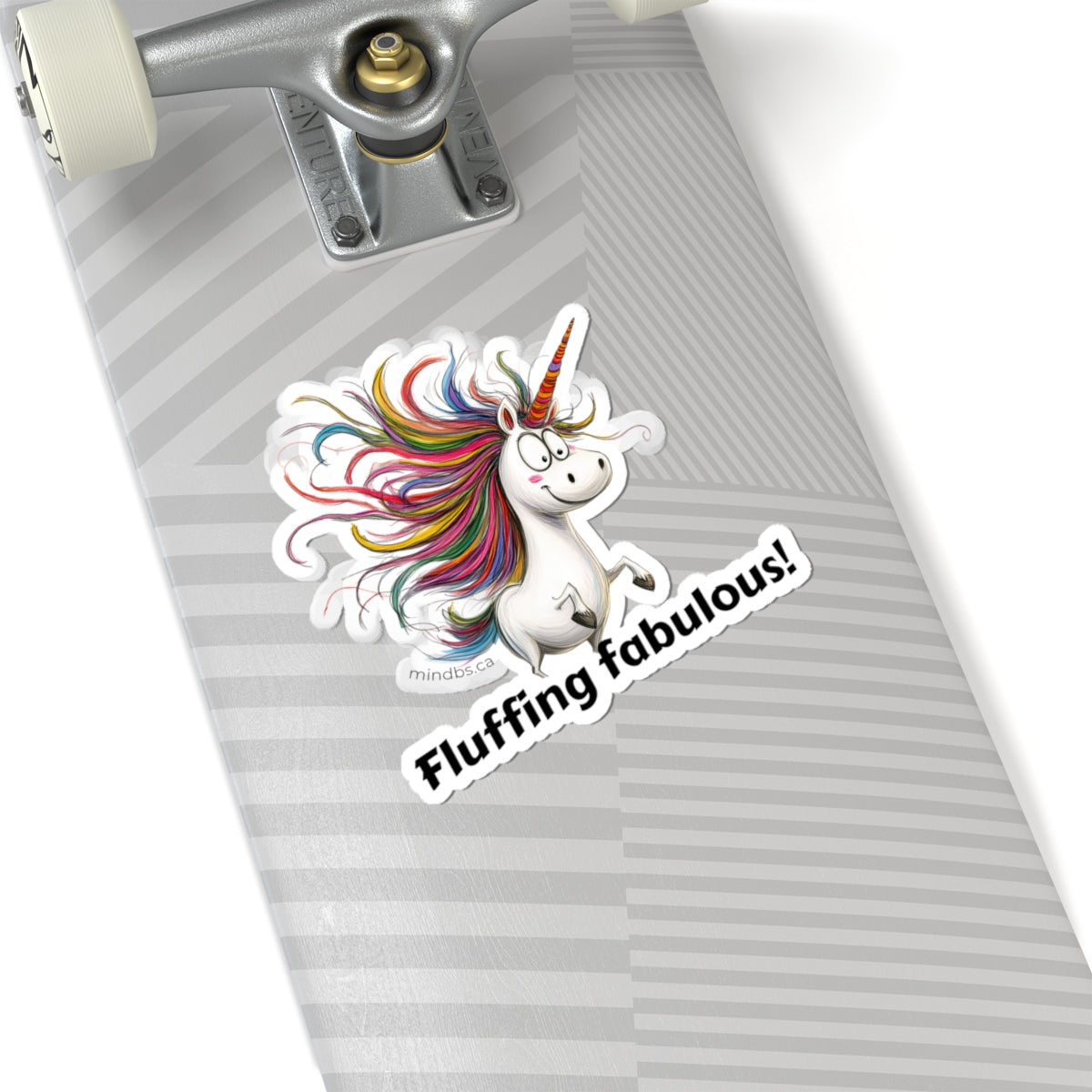 Fluffin Fabulous Unicorn Stickers | Cheerful Décor for Laptops, Water Bottles, Planners, Gifts