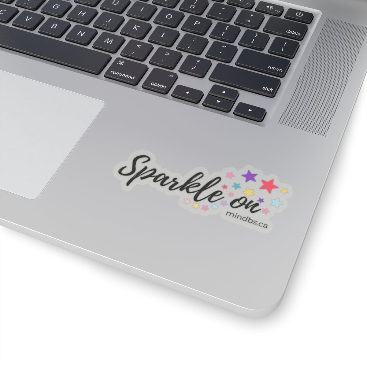 Sparkle On Kiss-Cut Stickers | Colorful Star Decals for Laptops, Journals, Bumpers, Gifts, Party Favors