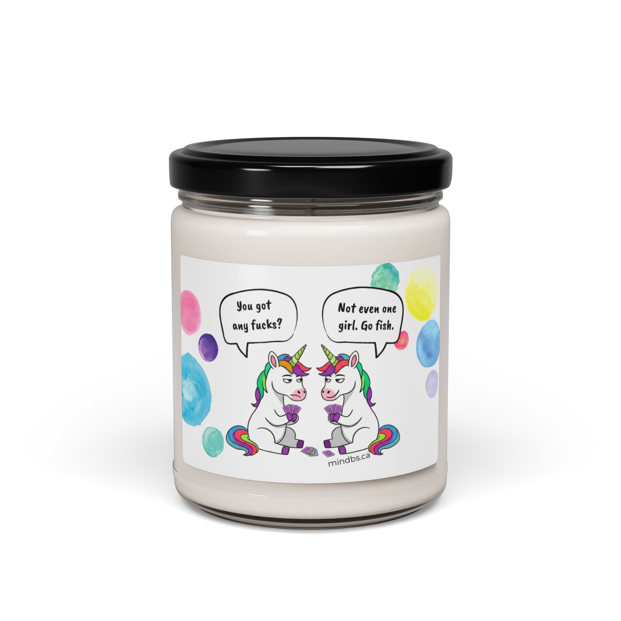 Playful Unicorn Scented Candle - Fun Home Decor, Gift for Friends, Relaxation, Birthday, or Just Because