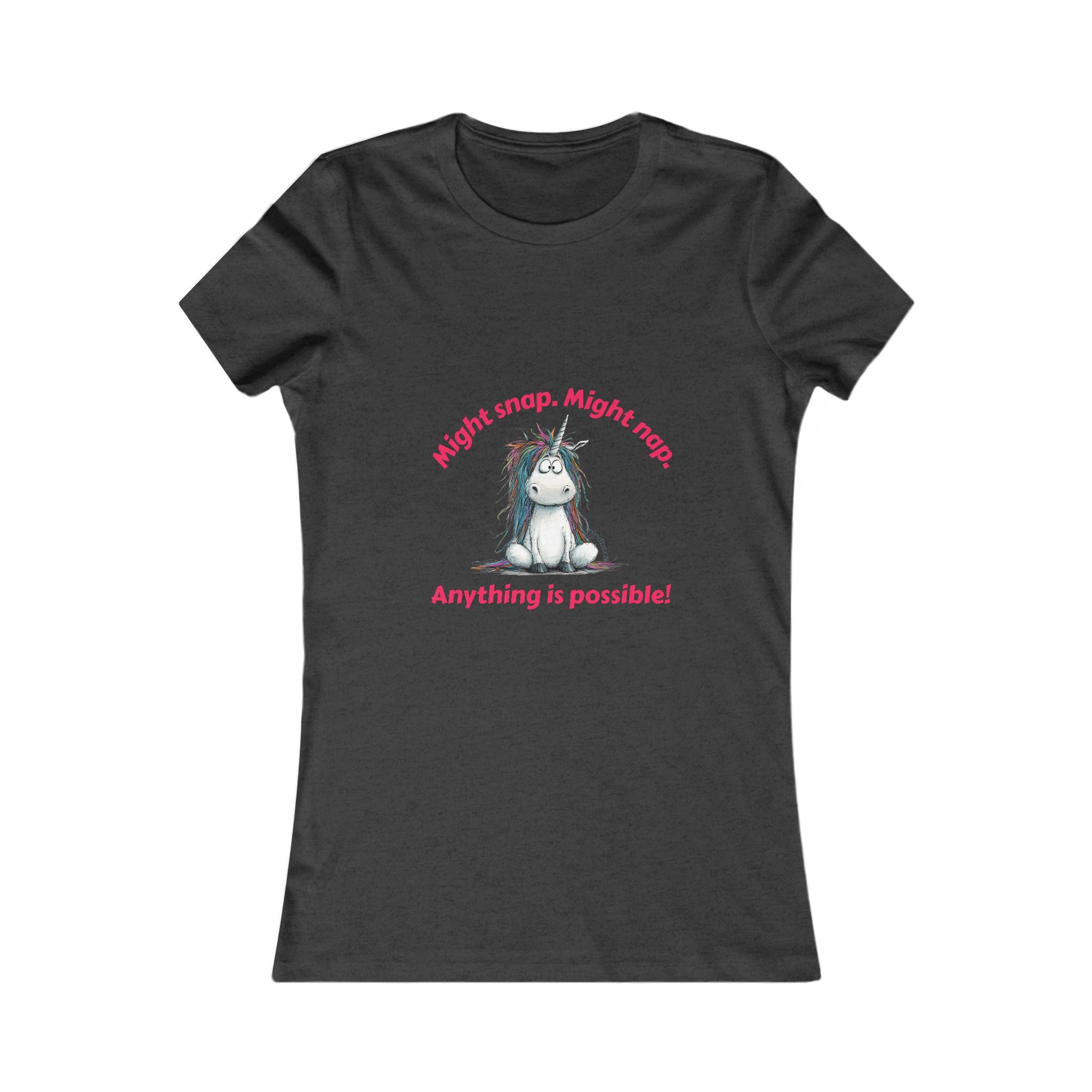 Might Snap Might Nap Anything is Possible, Women's Tee, T-Shirt, Casual Shirt, Gift for Women, Fun Tee, Everyday Wear, Self-Care Apparel